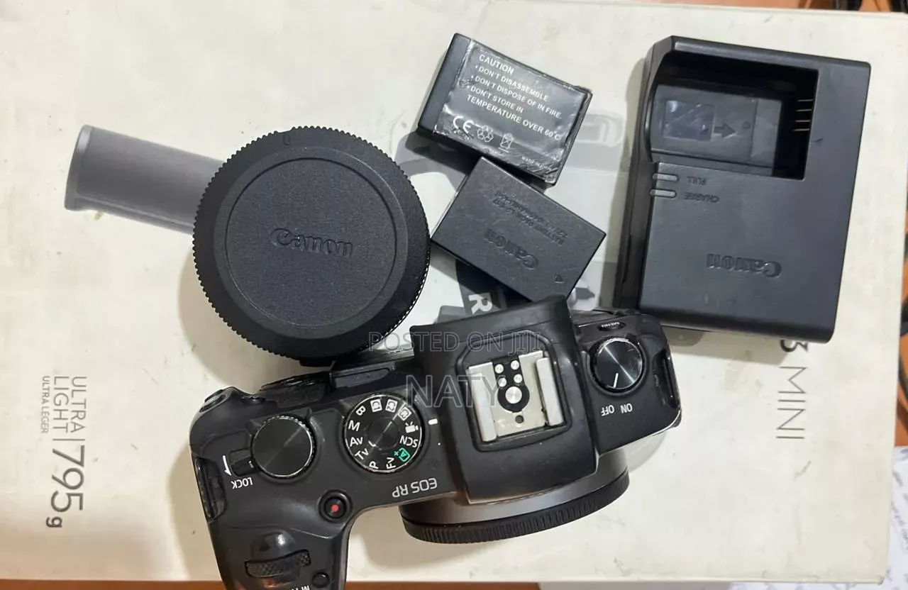 Canon Rp With Converter 2 Battery 2 Charger