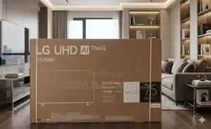 Lg 75-Inch Ur80 Series Uhd Smart Tv Still Featuring Thinq Ai