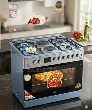 Delta 60/90 Standing Oven Available in a Sleek Stainless Steel Finish