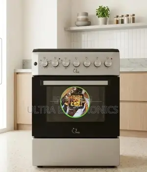 Apple Brand Freestanding Cooker Measures 60x60 Stainless Steel Finish.