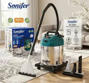 Sonifer Sf-2255 Carpet and Upholstery 20-Liter a Powerful 1600w Motor