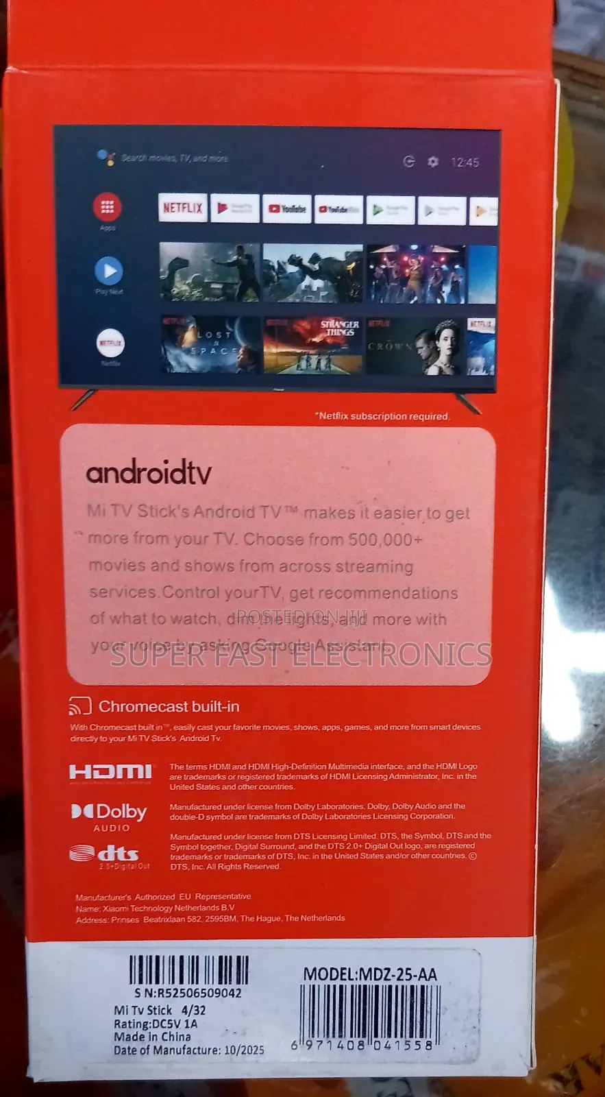 Mi Tv Stick – Portable Full Hd Android Tv Streaming Device With Google