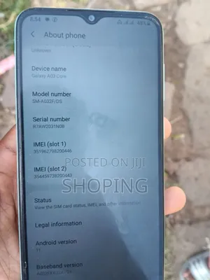 Samsung Galaxy A03 Core 32 GB Blue