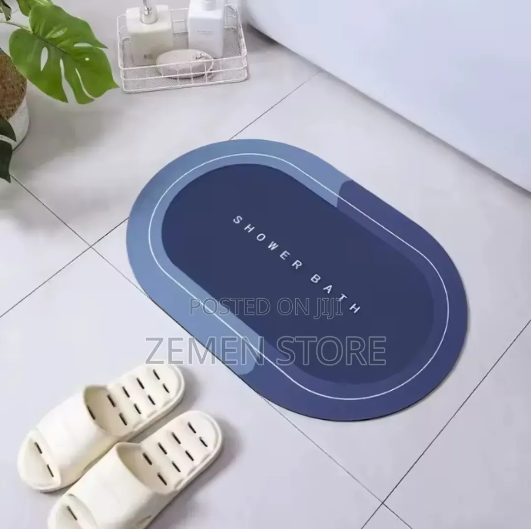 Super Absorbent Quick Dry Diatomite Bath Mat ፈጣን ደረቅ የሻወር ምንጣፍ