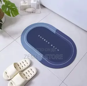 Super Absorbent Quick Dry Diatomite Bath Mat ፈጣን ደረቅ የሻወር ምንጣፍ