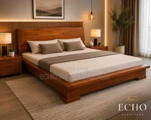 Solid Wood Bed