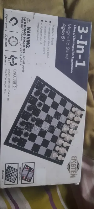 Magnetic Game 3 in One (Chess,Chekeres,Backgammon )