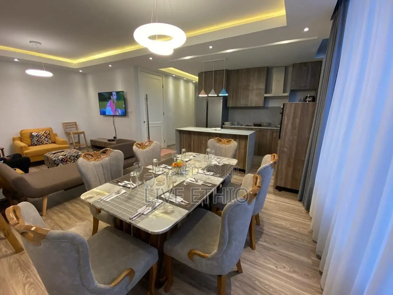 Furnished 2bdrm Apartment in Bole for rent
