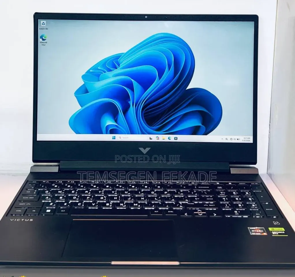 New Laptop HP Victus 15 12GB AMD Ryzen 5 SSD 512GB