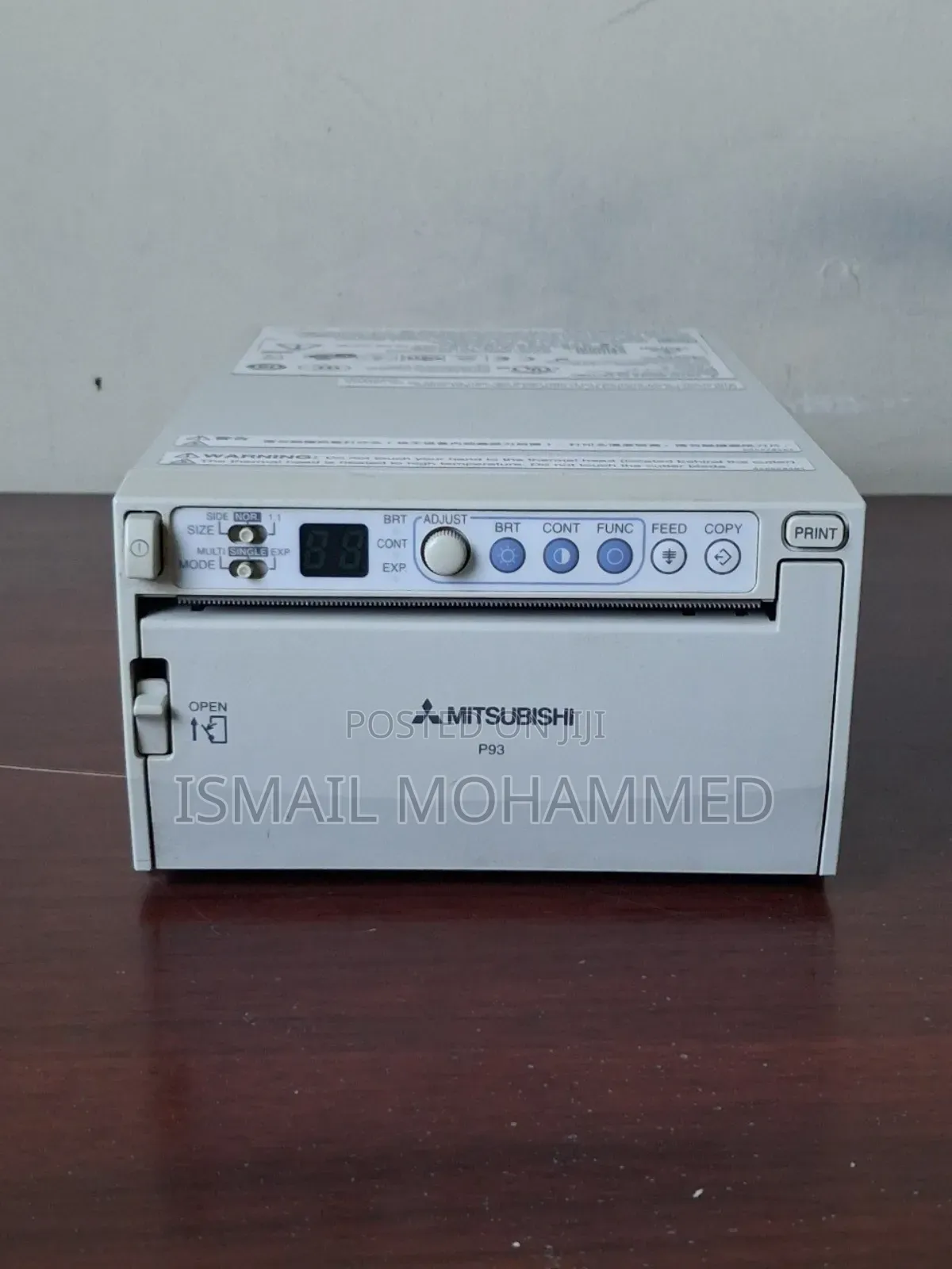 Slightly Used Mitsubishi Ultrasound Printer