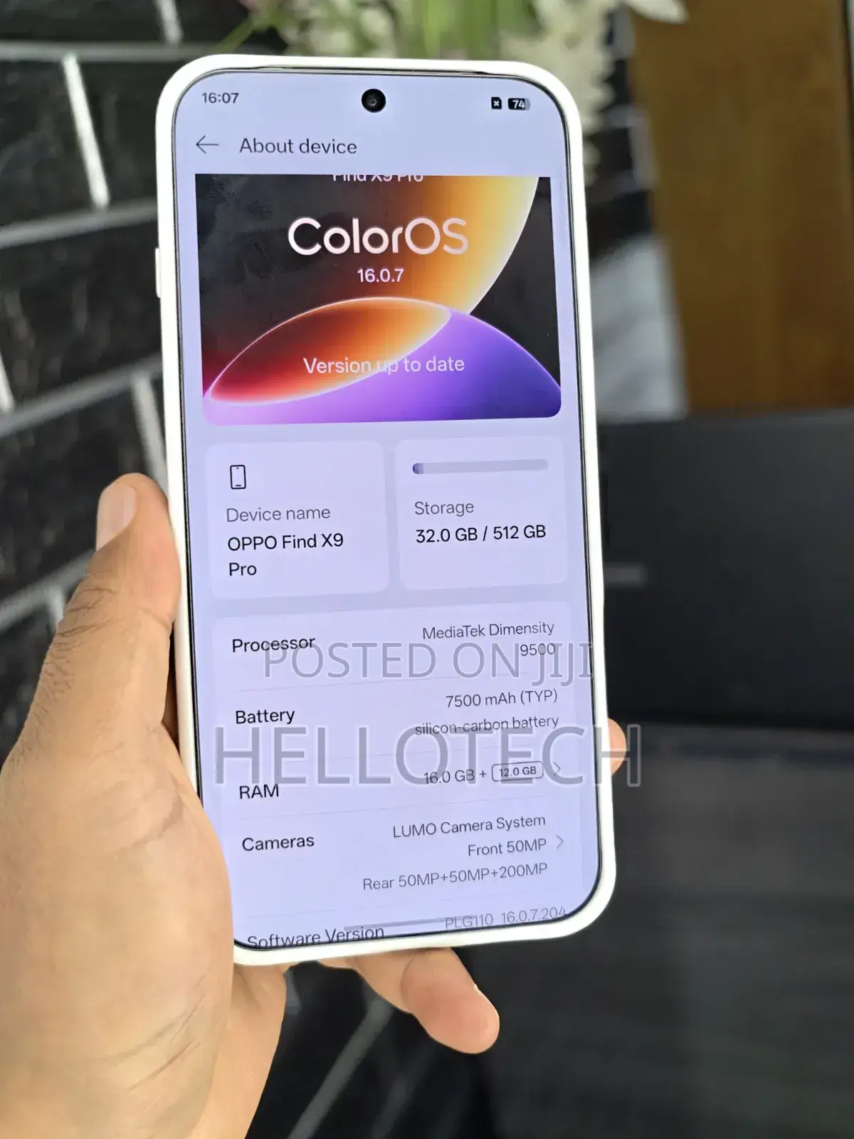 New Oppo Find X9 Pro 512 GB White