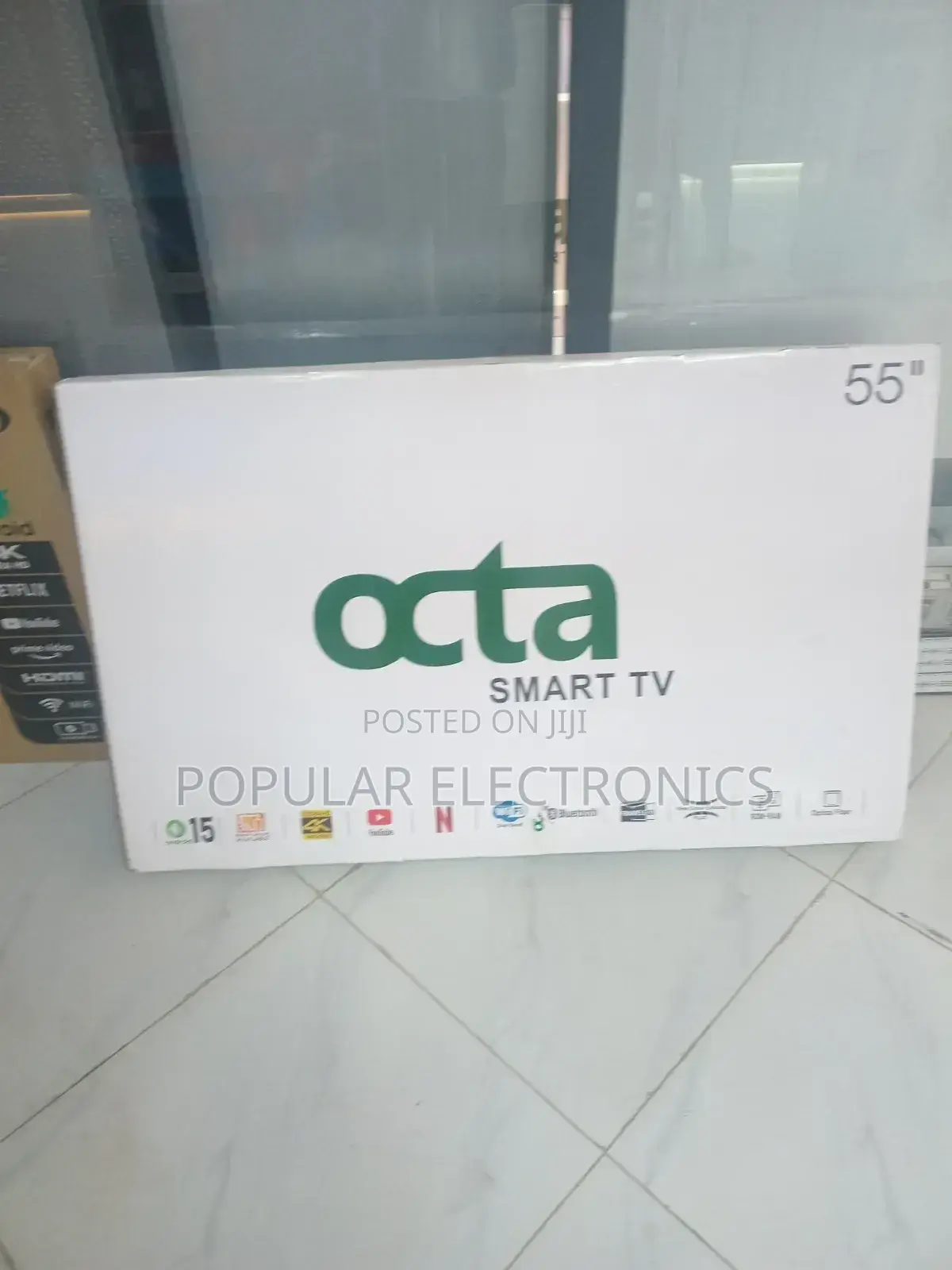 Octa 55inchi Tv Smart Android New Model 2025