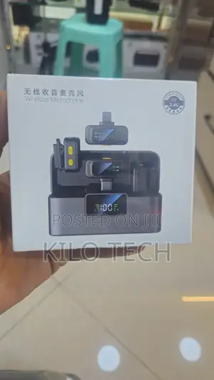 ​2.4g Premium Dual Wireless Microphone With Smart Charging Case