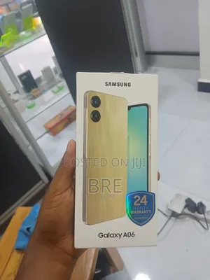 New Samsung Galaxy A06 64 GB Yellow