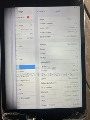 Apple iPad mini 4 64 GB Silver
