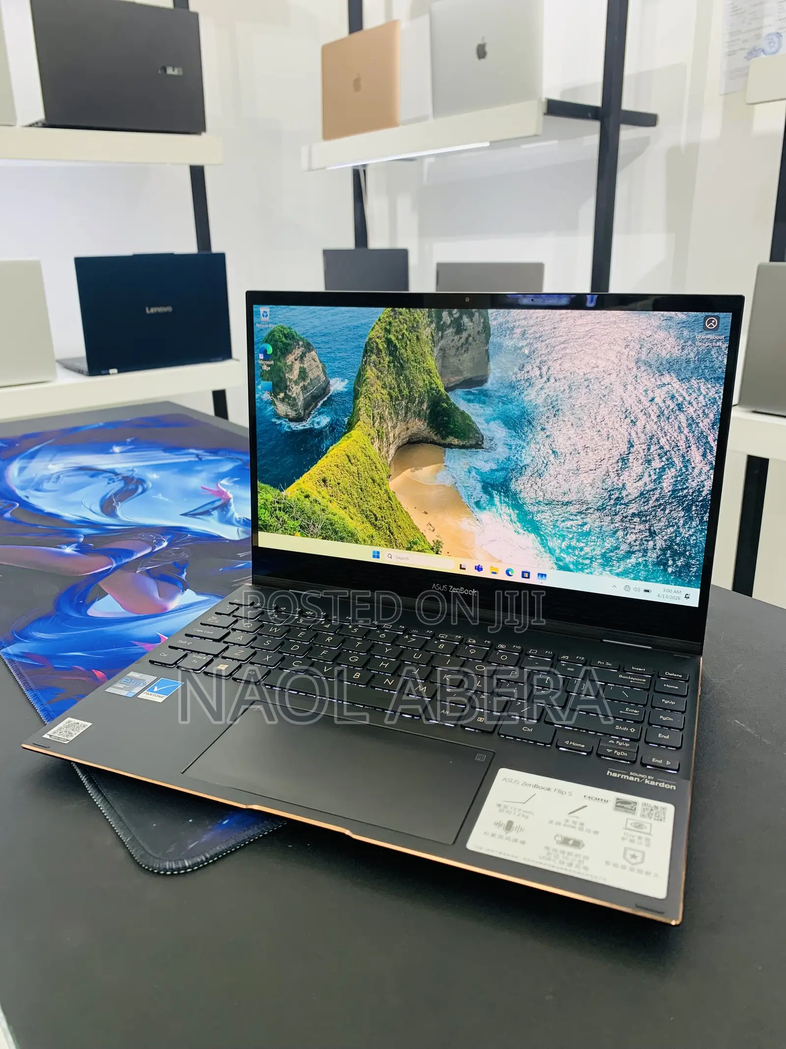 New Laptop Asus Zenbook Flip 13 UX363 16GB Intel Core i7 SSD 512GB