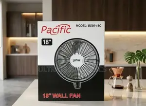 Pacific Brand 18-Inch Wall-Mounted Electric Fan, Model Number Bs50-18c