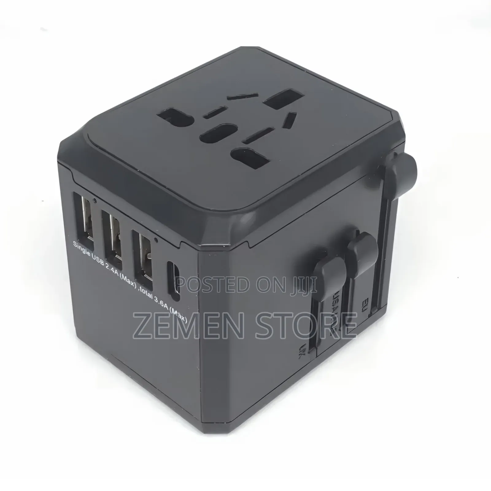 Universal International Travel Adapter Fast Charger ሁለገብ ቻርጀር አዳፕተር