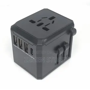 Universal International Travel Adapter Fast Charger ሁለገብ ቻርጀር አዳፕተር