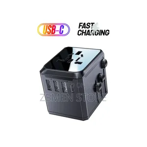 Universal International Travel Adapter Fast Charger ሁለገብ ቻርጀር አዳፕተር
