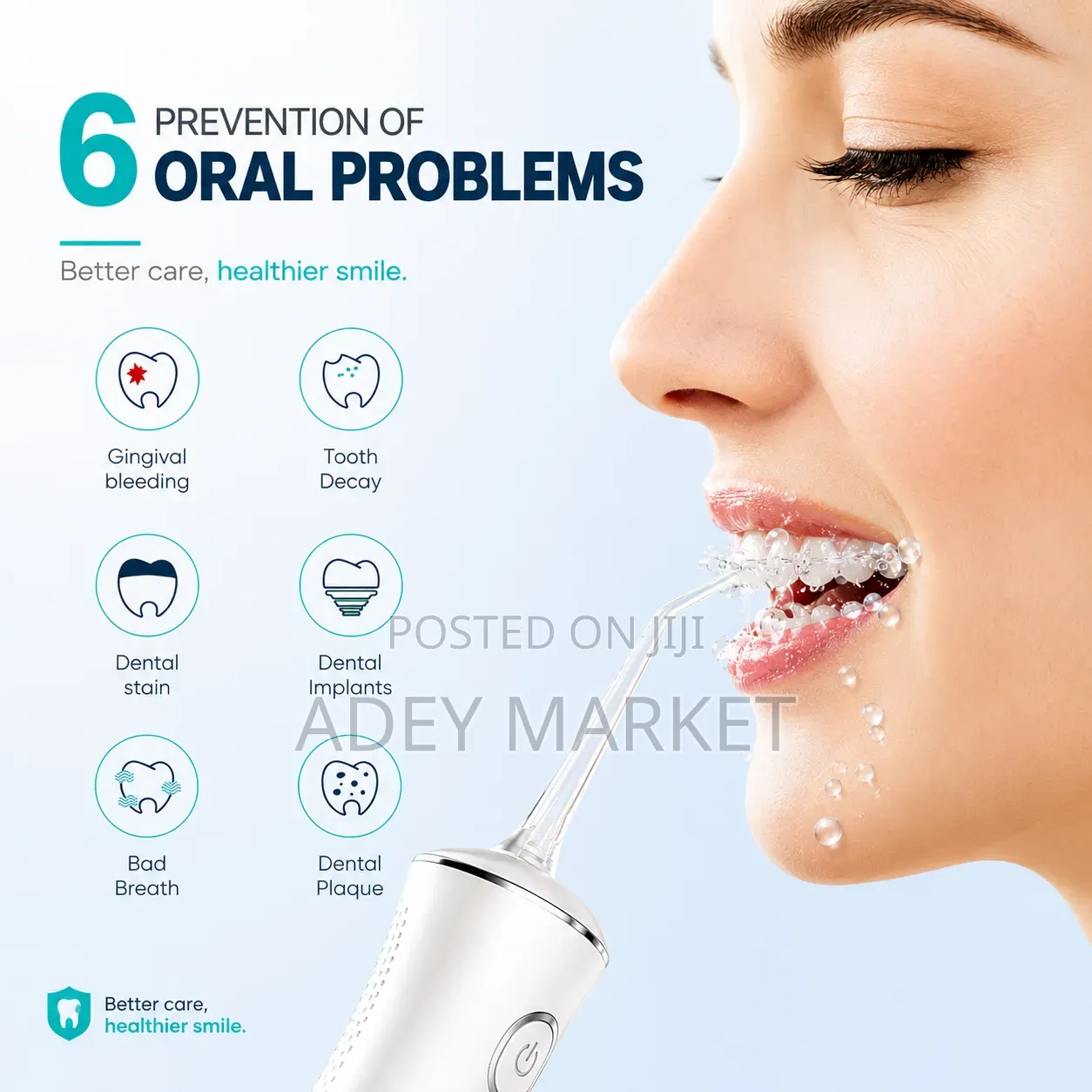 .4in1 Teeth Cleaner Flosser.