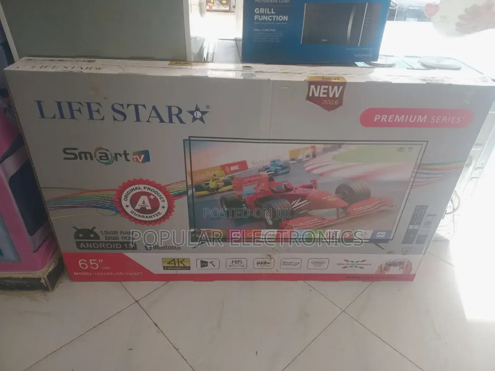 Life Star 65inch Smart Android New 2026 Model