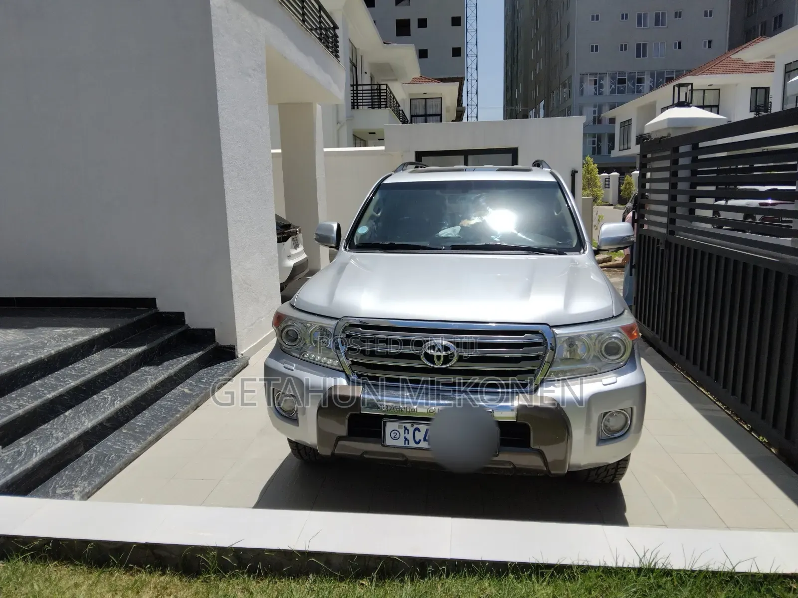 Toyota Land Cruiser 2016 Silver
