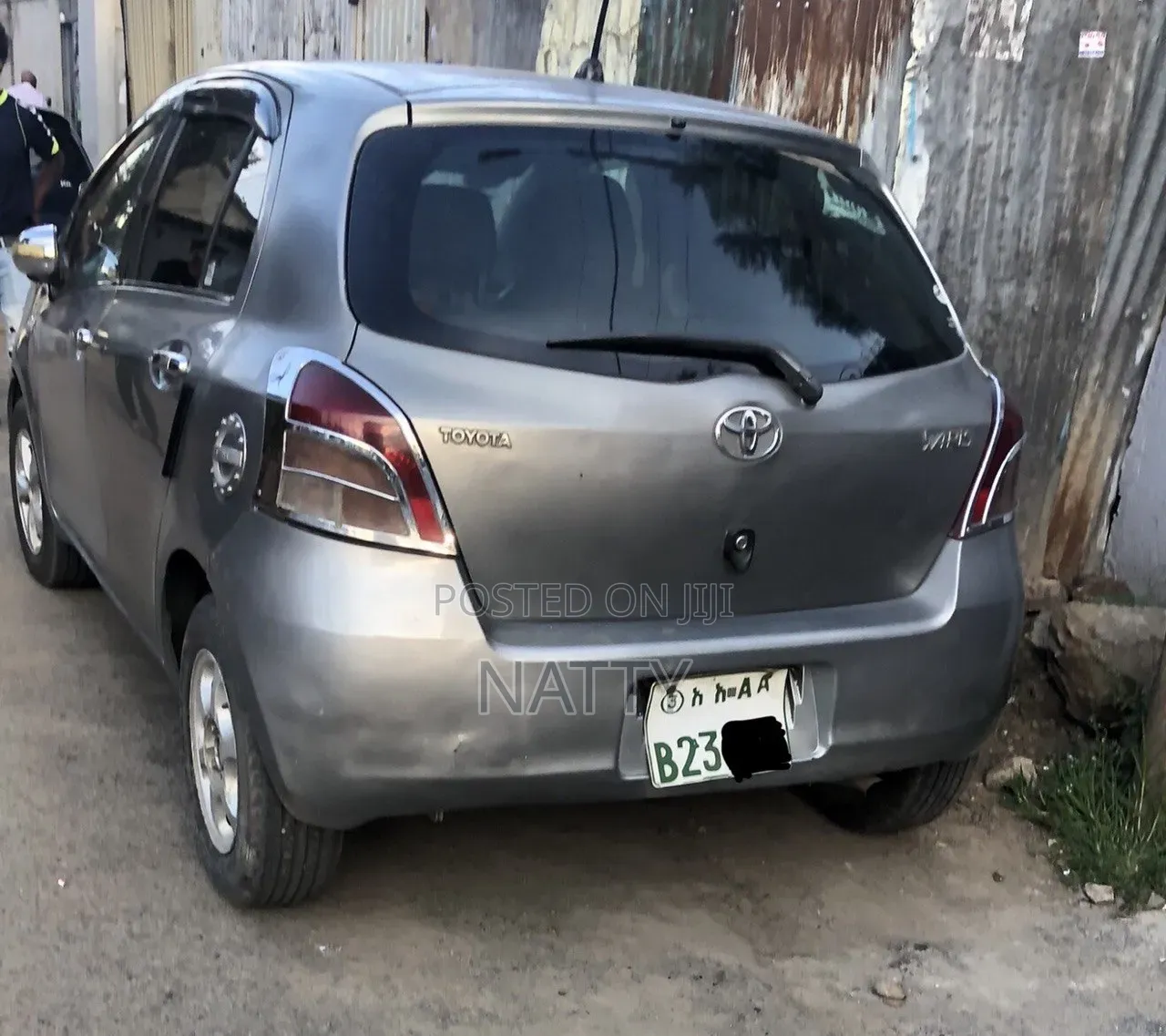 Toyota Yaris 2007 Gray