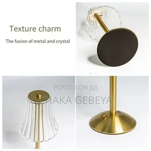 Modern Crystal Night Lamp With Tactile Switch – Usb Charging