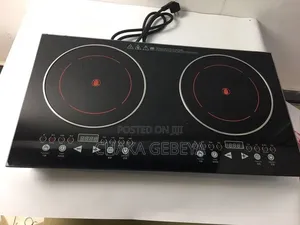 Wall‐Mountable Electric Cooktop With Digital Touch Controls