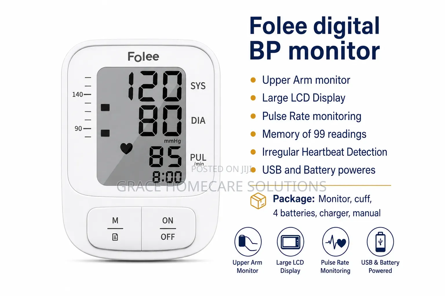 Folee Blood Pressure Monitor