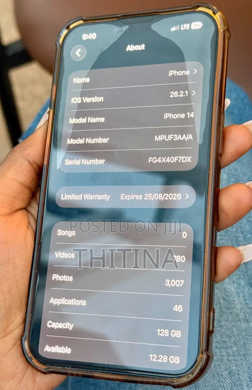 Apple iPhone 14 128 GB Black