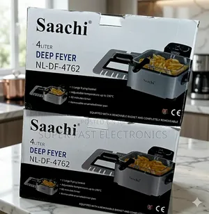 Saachi 4l Deep Fryer – Large Capacity