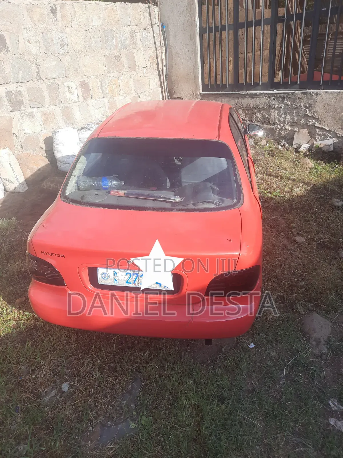 Hyundai Accent 1995 Red