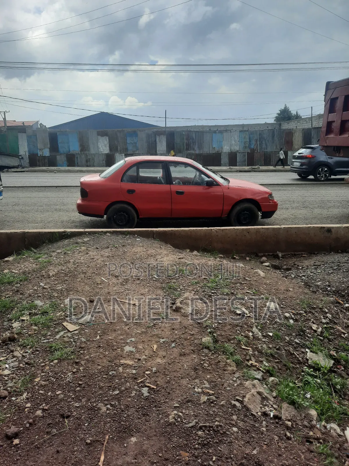 Hyundai Accent 1995 Red