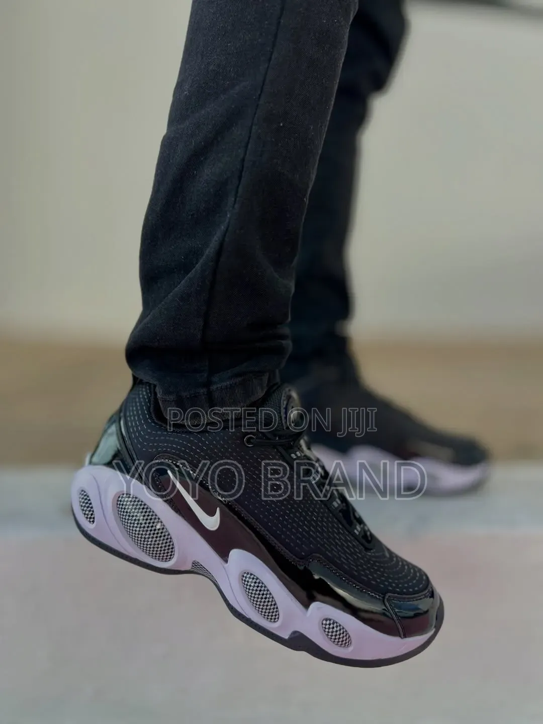 Nike Nocta Glide Sneakers in a Black /White
