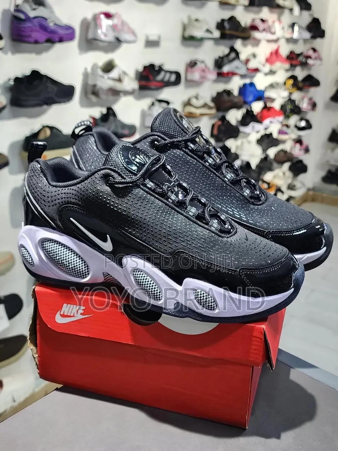 Nike Nocta Glide Sneakers in a Black /White