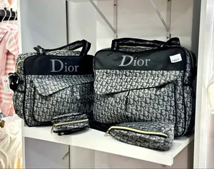 Premium 5-Piece Baby Diaper Bag-5-በ-1 የእናቶች ቦርሳ