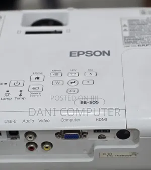 Epson Projector Model Name: Eb-S05 With Bag