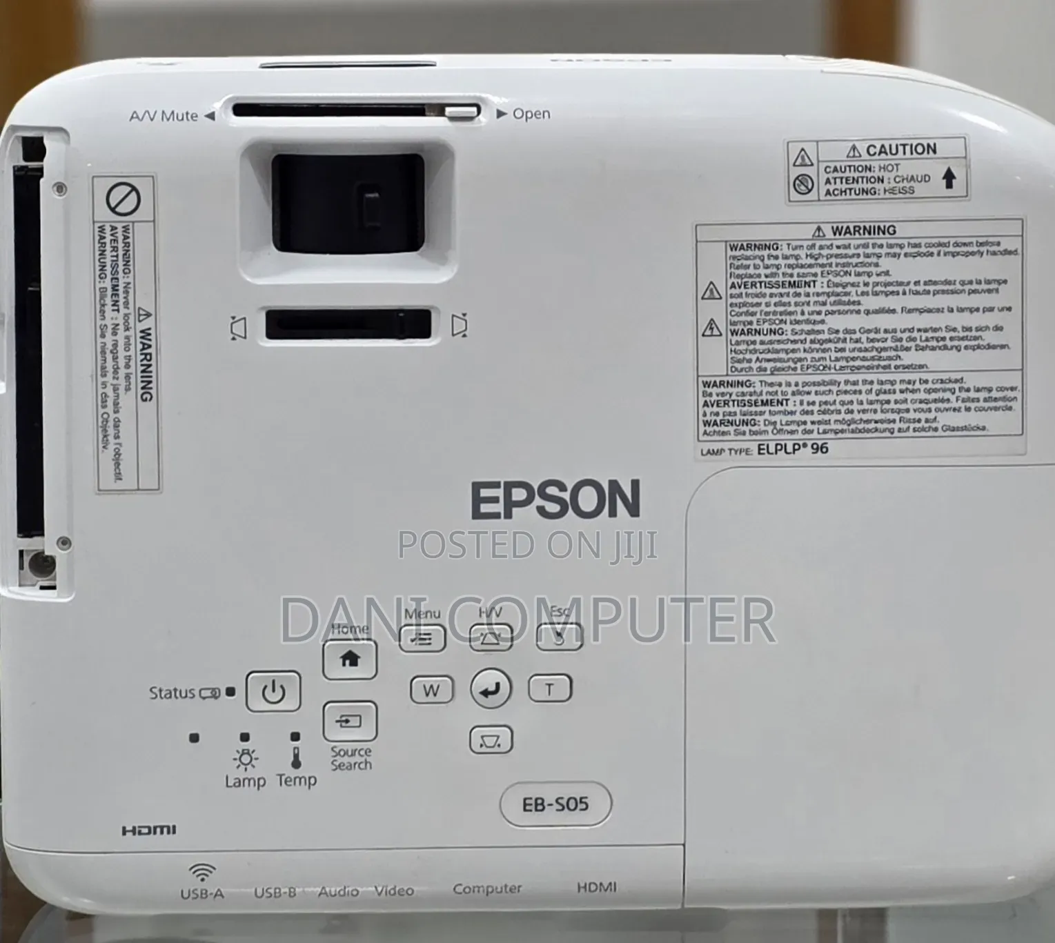 Epson Projector Model Name: Eb-S05 With Bag
