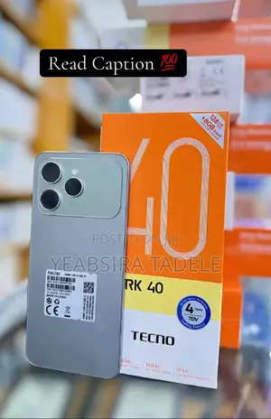 New Tecno Spark 40 256 GB Silver