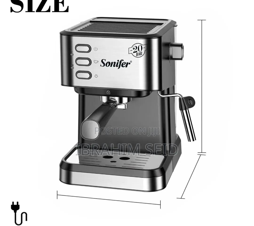 This Sonifer Sf-3574 Espresso Coffee Maker Features a 20-Bar