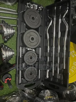Adjustable Dumbbell Barbell Set