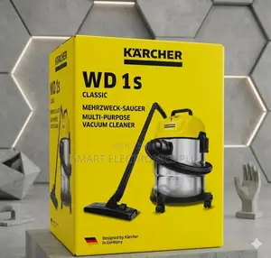 Kärcher Wd 1s Classic Wet and Dry Stainless Steel Container.