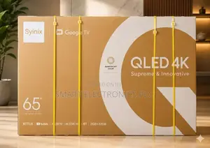Syinix 65-Inch Qled Google Tv, Featuring Quantum Color Technology