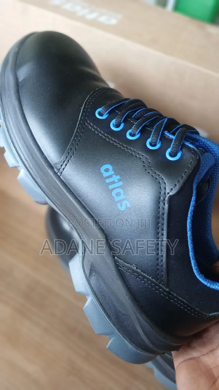 አትላስ ሴፍቲ ጫማ ቀለል ያለ Atlas Safety Shoe for Both Site and Office
