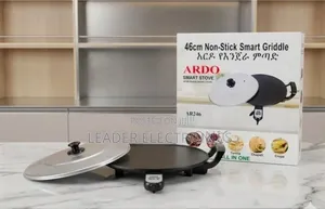 Ardo 46cm Non-Stick Smart Griddle – All-in-One Stove | Perfect Injera