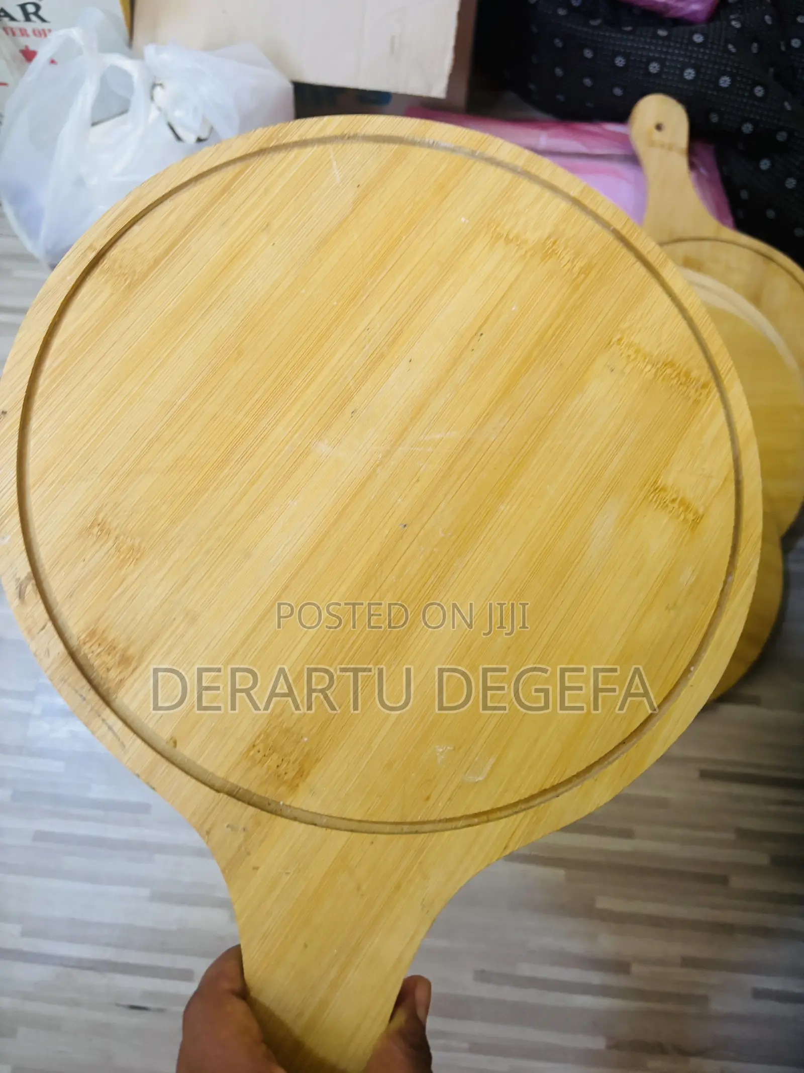 Wooden Pizza Serving Trays