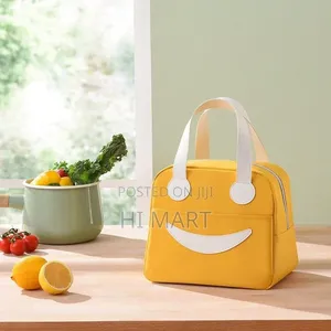 Smiley Face High Quality Lunch Box Bag
