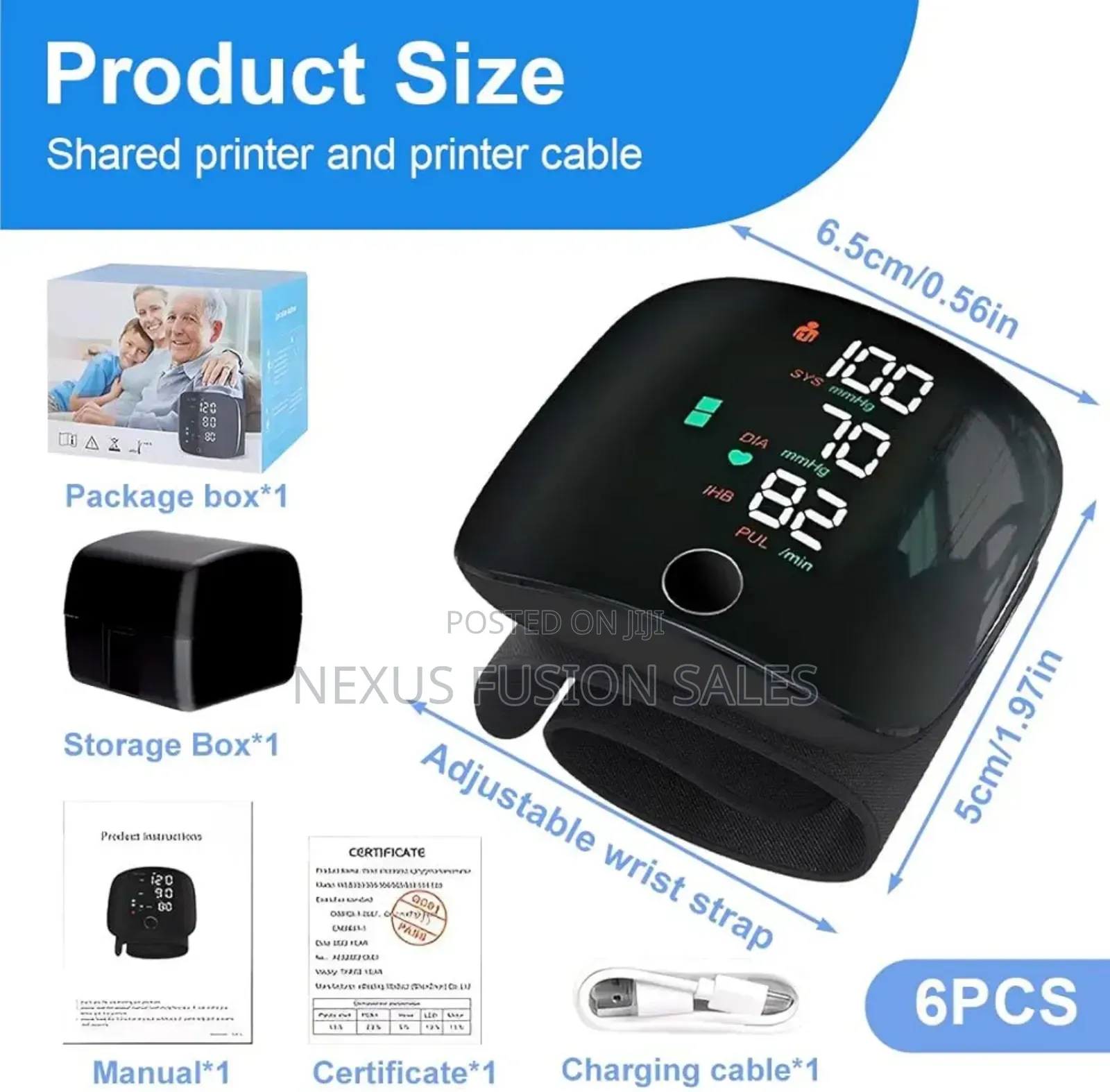 Digital Wrist Blood Pressure Monitor